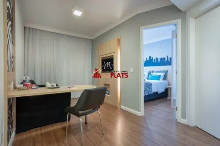 Flat com 1 Quarto à venda, 33m² no Pinheiros, São Paulo