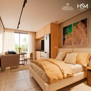 Apartamento com 1 Quarto à venda, 24m² no , Maragogi