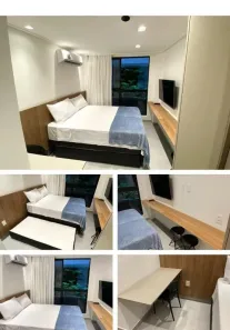 Flat com 1 Quarto para alugar, 20m² no Cabo Branco, João Pessoa