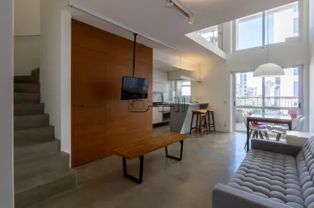 Apartamento com 1 Quarto para alugar, 77m² no Vila Nova Conceição, São Paulo