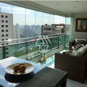 Apartamento com 3 Quartos para alugar, 119m² no Vila Andrade, São Paulo
