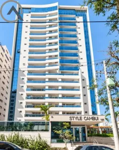 Apartamento com 3 Quartos para alugar, 77m² no Cambuí, Campinas