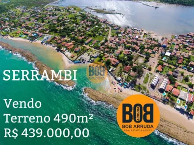 Lote/Terreno à venda, 490m² no Porto de Galinhas, Ipojuca