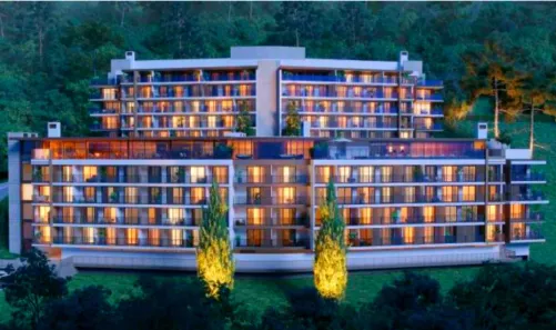 Apartamento com 1 Quarto à venda, 28m² no Itaipava, Petrópolis