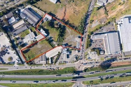 Lote/Terreno à venda, 25439m² no Cidade Industrial, Curitiba