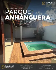 Casa com 3 Quartos para alugar, 267m² no Parque Anhanguera, Goiânia