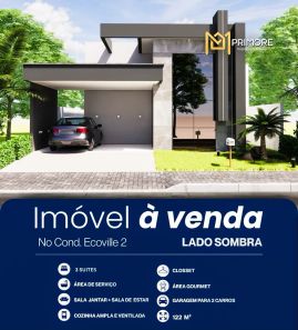 Casa com 3 Quartos à venda, 122m² no Cajupiranga, Parnamirim