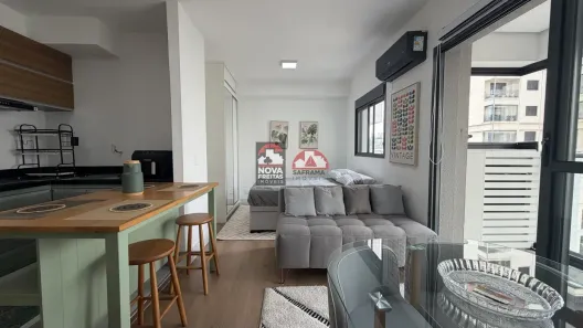 Apartamento com 1 Quarto para alugar, 33m² no Jardim Esplanada, São José dos Campos