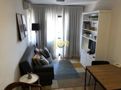 Flat com 1 Quarto para alugar, 36m² no Itaim Bibi, São Paulo
