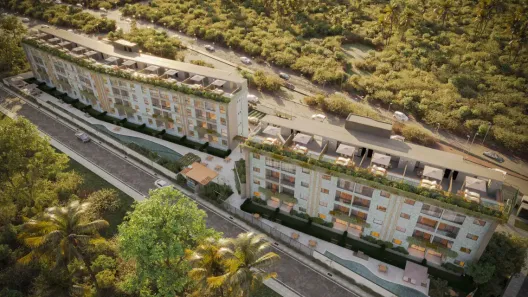Apartamento com 2 Quartos à venda, 52m² no Porto de Galinhas, Ipojuca
