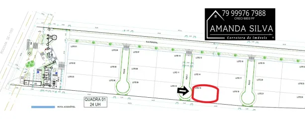 Lote/Terreno à venda, 377m² no , Barra dos Coqueiros