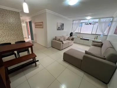 Apartamento com 3 Quartos para alugar, 95m² no Jatiúca, Maceió