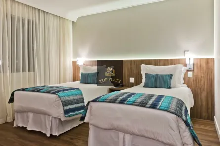 Flat com 1 Quarto para alugar, 30m² no Indianópolis, São Paulo