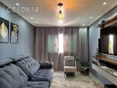 Sobrado com 3 Quartos à venda, 130m² no Parque João Ramalho, Santo André