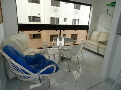 Apartamento com 1 Quarto para alugar, 58m² no Pitangueiras, Guarujá