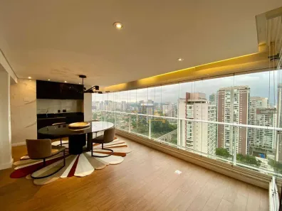 Apartamento com 2 Quartos para venda ou aluguel, 138m² no Brooklin Paulista, São Paulo