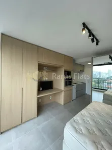 Flat com 1 Quarto para alugar, 26m² no Indianópolis, São Paulo