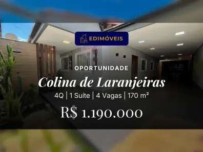 Casa com 4 Quartos à venda, 170m² no Colina de Laranjeiras, Serra