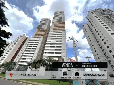 Apartamento com 3 Quartos à venda, 85m² no Residencial Manhattan, Goiânia