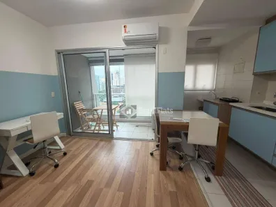 Apartamento com 1 Quarto para alugar, 33m² no Cidade Monções, São Paulo