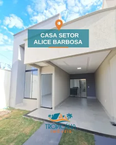 Casa com 3 Quartos à venda, 105m² no Residencial Alice Barbosa I, Goiânia