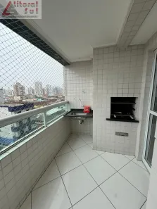 Apartamento com 2 Quartos para alugar, 77m² no Ocian, Praia Grande
