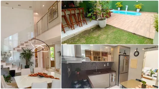 Casa de Condomínio com 4 Quartos à venda, 265m² no Caji, Lauro de Freitas