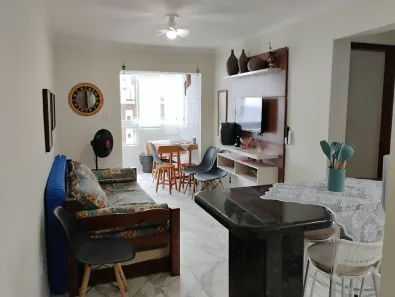 Apartamento com 1 Quarto à venda, 55m² no Maracanã, Praia Grande