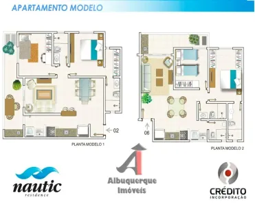 Apartamento com 2 Quartos à venda, 70m² no Ponta D'Areia, São Luís