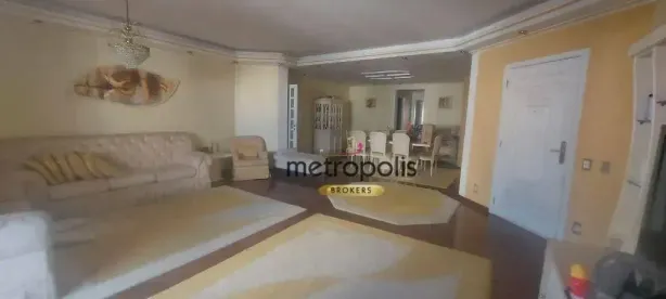 Apartamento com 4 Quartos para alugar, 225m² no Santo Antônio, São Caetano do Sul