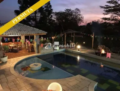 Casa de Condomínio com 4 Quartos à venda, 700m² no Recanto Suísso, Vargem Grande Paulista