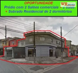 Prédio Comercial à venda, 550m² no Jardim Las Vegas, Santo André