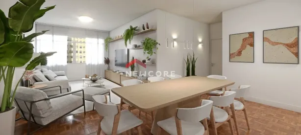 Apartamento com 3 Quartos à venda, 129m² no Santa Cecília, São Paulo