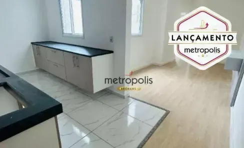 Cobertura com 2 Quartos à venda, 58m² no Vila Scarpelli, Santo André