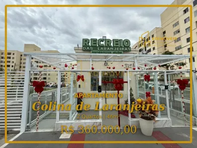 Apartamento com 2 Quartos à venda, 46m² no Colina de Laranjeiras, Serra