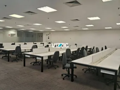 Sala Comercial para alugar, 418m² no Cidade Monções, São Paulo