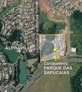 Lote/Terreno à venda, 573m² no Loteamento Parque das Sapucaias, Campinas
