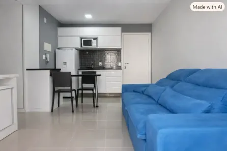 Apartamento com 1 Quarto para alugar, 33m² no Vila Andrade, São Paulo