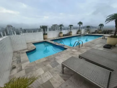 Apartamento com 3 Quartos para alugar, 80m² no Boqueirão, Santos