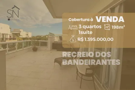 Cobertura com 3 Quartos à venda, 198m² no Recreio dos Bandeirantes, Rio de Janeiro