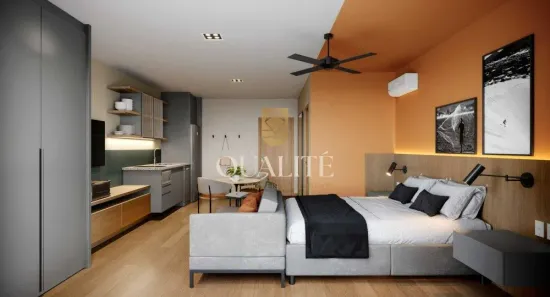 Apartamento com 1 Quarto à venda, 32m² no Saco Grande, Florianópolis