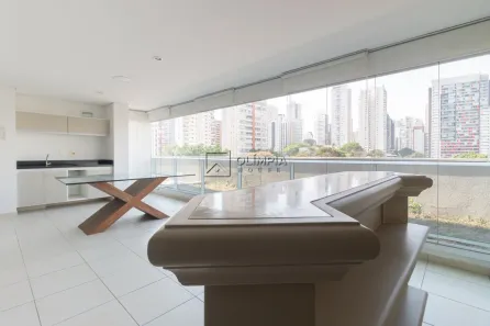 Apartamento com 3 Quartos para alugar, 138m² no Brooklin Paulista, São Paulo