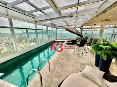 Cobertura com 4 Quartos à venda, 450m² no Gonzaga, Santos