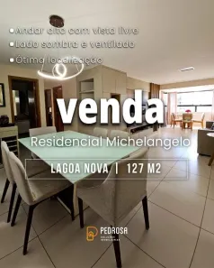 Apartamento com 3 Quartos à venda, 127m² no Lagoa Nova, Natal