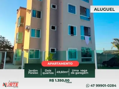 Apartamento com 2 Quartos para alugar, 49m² no Jardim Paraíso, Joinville