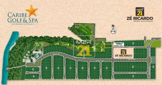 Lote/Terreno à venda, 720m² no Área Rural de Palmas, Palmas