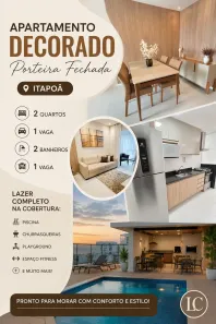 Apartamento com 2 Quartos à venda, 60m² no Itapuã, Vila Velha