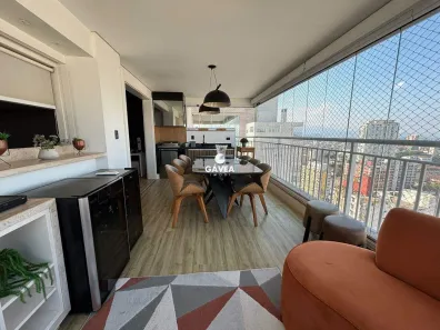 Apartamento com 3 Quartos para alugar, 124m² no Boqueirão, Santos