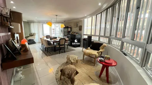 Apartamento com 3 Quartos à venda, 204m² no Pompéia, Santos