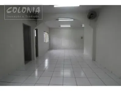 Sala Comercial para alugar, 90m² no Vila Alzira, Santo André